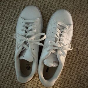 adidas Women's White Low-Top Lace-Up Sneakers